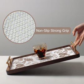 Quttisay Drawer and Shelf Liner for Kitchen Cabinets,Non-Adhesive Cabinet Liner,Non Slip Waterproof Drawer Liner,Easy to Clean Strong Grip Kitchen Liner for Cupboard,Dresser,Shelves,(12In x 10FT)