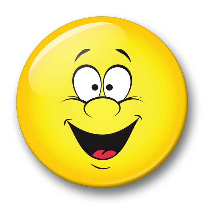 Merchandise for Fans 01 Large Fridge Magnets with Smiley Good