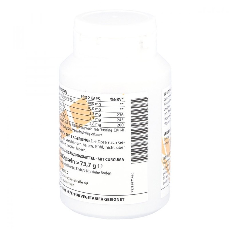 Curcuma 500 mg Capsules Pack of 120