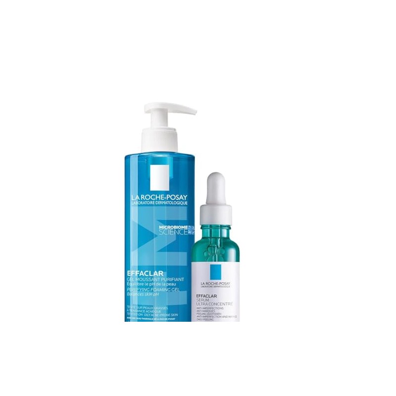 La Roche-Posay Kit Limpiador Effaclar Gel Purificante +M + Effaclar