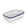 Krüger Husum Enamel Casserole Dish, Oven-Safe up to 250 °C,