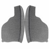 Priprilod 2pcs Leather Black Door Armrest Replacement Cover Compatible with