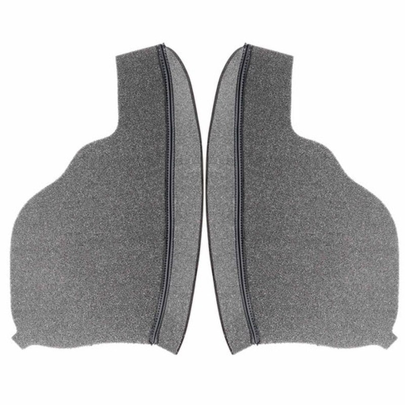 Priprilod 2pcs Leather Black Door Armrest Replacement Cover Compatible with