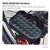 Zerodeko 2Pcs Foldable Backseat Bike Pedals Durable Cycling Rear Wheel
