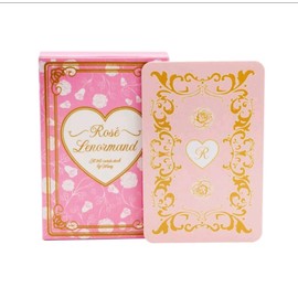 Heart Rose Norman Cards, 36 Decks, Pink Design, Divination Cards, 2.4 x 3.5 inches (62 x 90 mm)
