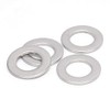 Beduan 1/4"ID x 1/2"OD Flat Washer, Stainless Steel 304, Plain