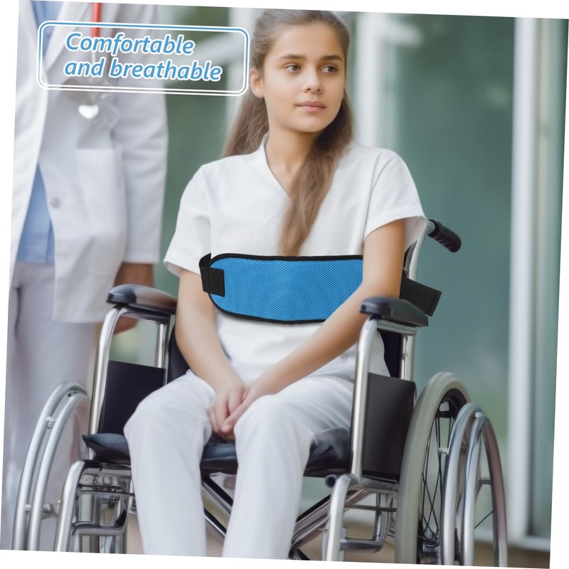 Ipetboom Wheelchair Adult Removable for Ergonomic Elderly Waist Adjustable Strap