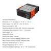 SIPYTOPF STC-1000 Digital Temperature Controller,AC 10A 110V-220V Digital LED Temperature