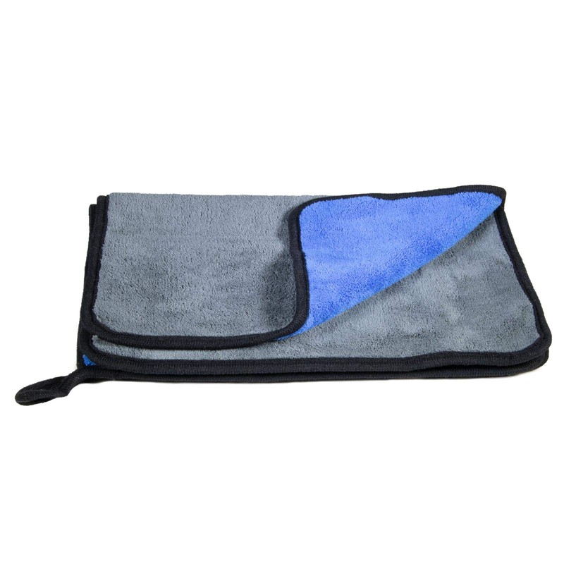 Cosey – (Microfiber polishing cloth), 3 pack, blue-grey