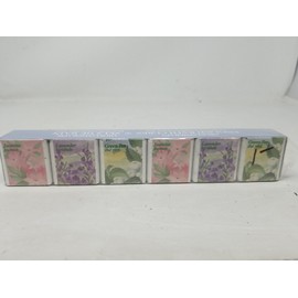 Aromatherapy 6 Vintage Bath Cubes English Aromatherapy Jasmine, Lavender, Green Tea (u