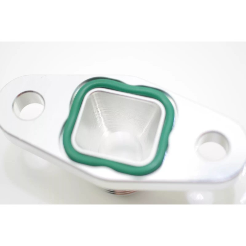 1320 Turbo OIL DRAIN FLANGE: T3/T4 - 8MM BOLT OFFSET