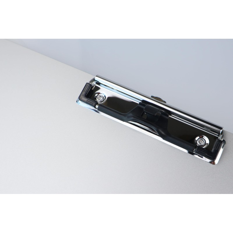 Aluminum Clipboard,A4 Size (9.5 "X12.4") Two Clips Clipboards with 63