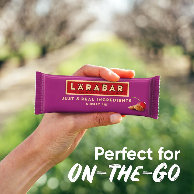 Larabar Cherry Pie, Gluten Free Vegan Fruit & Nut Bar,