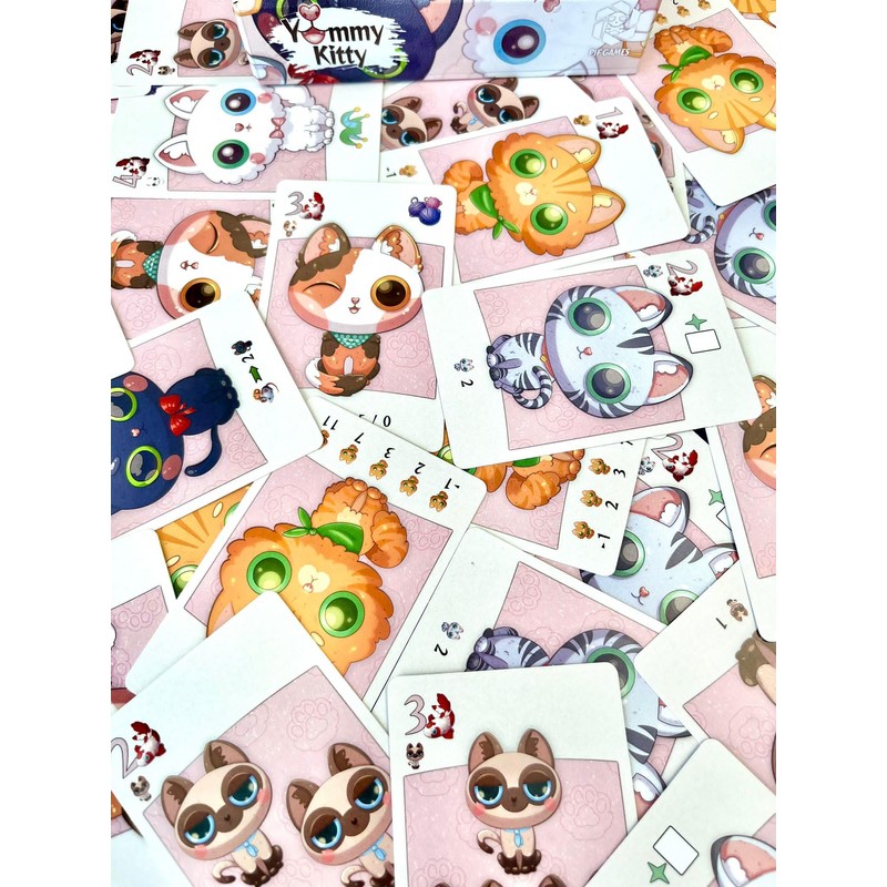 Pif Games Yummy Kitty Juego de Mesa en Español