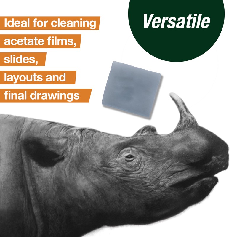 Faber-Castell Kneadable Eraser for Artists in Storage Case - Absorbent