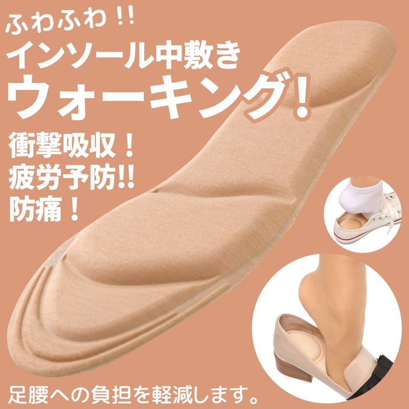 PhoenixSole Memory Foam Soft Cushion Insole, Shock Absorption, Breathable, Moisture