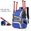 TAIHOYIN Baseball Bag Adults with Shoes Compartment & Wet Pocket
