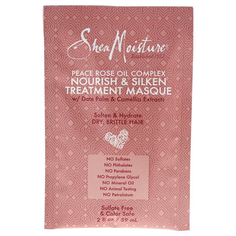 Shea Moisture Peace Rose Oil Complex Nourish & Silken Treatment