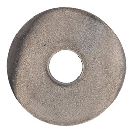 Osato Stainless Steel Turtle Washers, Hole Diameter 0.1/0.6 x Width 0.8 inches (3/16 x 20 x 0.8 mm), Pack of 100 (3/16 x 2)
