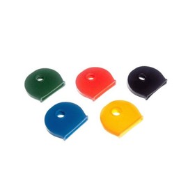 KEY CAP IDENTIFYING KEY COVER 5 ASSORTED COLOURS 2 OF EACH ( pack 10 )