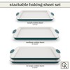 Country Kitchen Nonstick Stackable Bakeware Set - Heavy Duty, Durable,