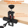 Cabinet door Mounting Jig, Cabinet Hardware jig with Adjustable Positioner