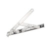 sourcing map 8-Inch Hanging/Casement Window Hinge, 202 Stainless Steel 2Pcs