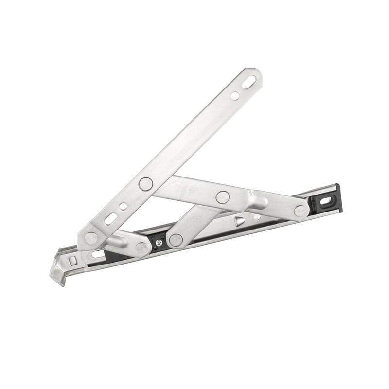 sourcing map 8-Inch Hanging/Casement Window Hinge, 202 Stainless Steel 2Pcs