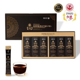 e강개상인 프리미엄 홍삼진골드에스(10g x 36포) 6년근 흉내 낼 수 없는 맛 eKang Gae Sang In Premium Red Ginseng Jinkgold S (10g x 36 packs) 6-Year-Old Unmatched Flavor