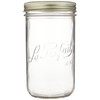 Le Parfait 922940 Double Cap Jar, 33.8 fl oz (1000