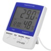 CTH‑609 Digital Thermometer Hygrometer Wall Mounted Temperature Humidity Meter for