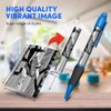 1 x Blue Ballpoint Pen (Black Ink) - Vintage Spitfire