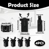 4 PCS Bin Lid Clasps Replacement, Durable Bin Lid Catches
