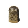 D&D Fingertip Thimble Finger Protector Adjustable Metal Thimbles Sewing Handworking