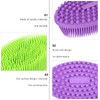 Cepillo de Silicona DIKACA 13NFT1MU204155U – Doble pieza para masaje