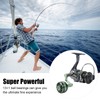 HFA2000 Full Metal Fishing Reels 5.2:1 Gear Ratio 13+1 Ball