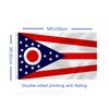 LARGE Ohio Flag, 3x5Ft Ohio State Flags Banner For Indoor