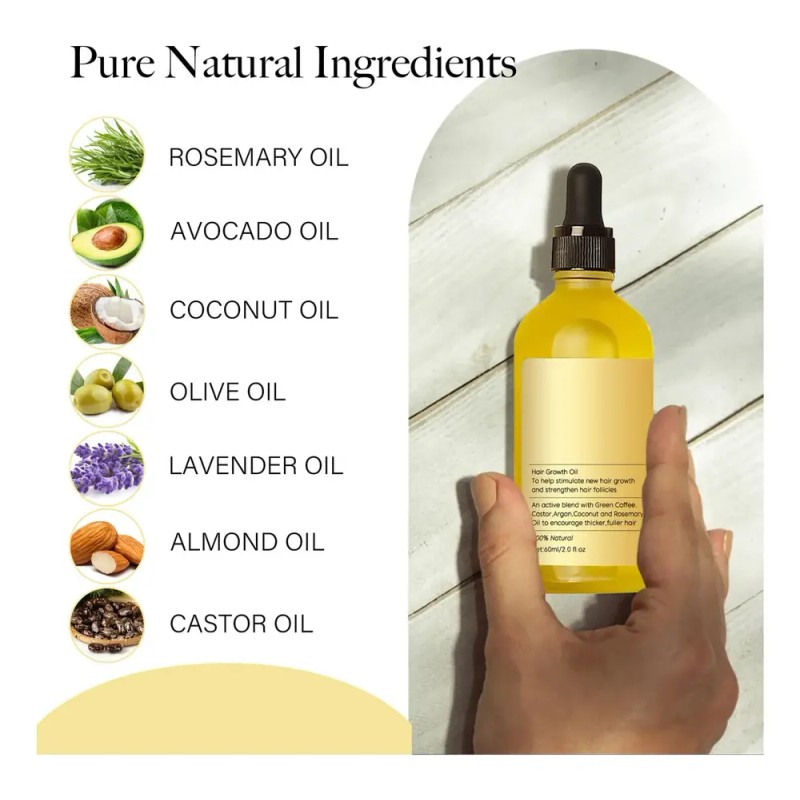 Aceite Para El Crecimiento Del Cabello Belleka Veganic Natur