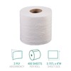 Windsoft Facial Quality Toilet Tissue, 2-Ply, Single Roll (Case of