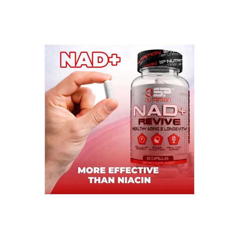 Nad+ Revive S Nutrition Cáps Nad+ 60 Unidades Adultos