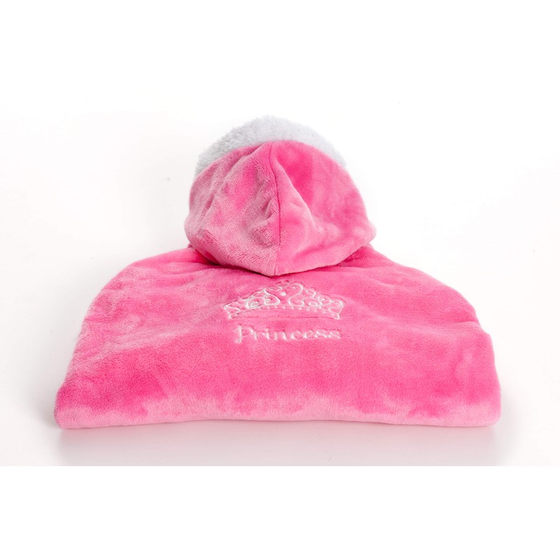 Kanguru Princess hooded cloak for Kids, super soft, comfortable, plush,