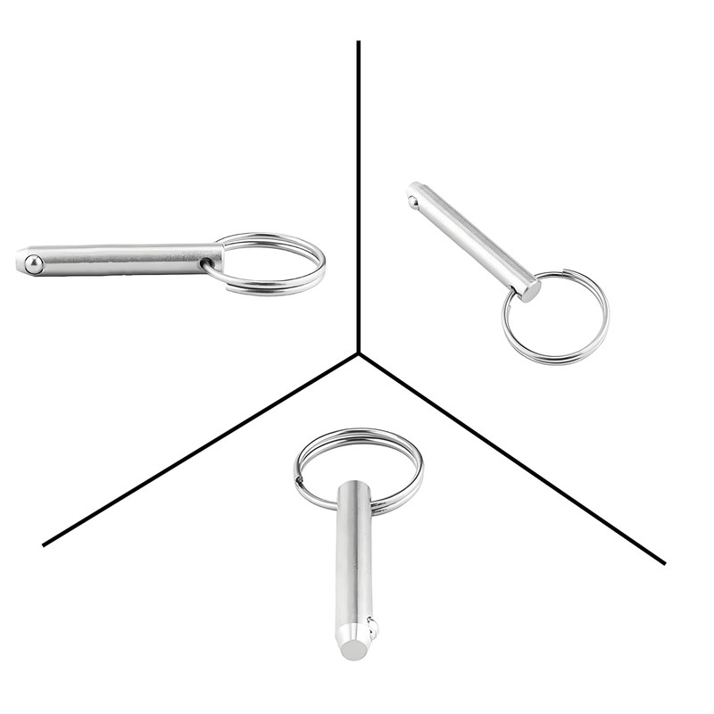 4 Pcs Stainless Steel Quick Release Pin with Spring Loaded