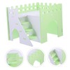 BUGUUYO Little House Shelter Guinea Pig Hideout Toy PVC Material