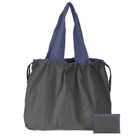 GFYFYZ Shopping Bag Foldable Large Reusable Shopping Bag Washable Shopping Bag Carry Bag with Drawstring and Handle Portable Shopping Bags for Shopping and Travel Outdoor Camping, gray