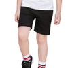 PTPuke Pantalones cortos deportivos de algodón sólido cómodos para niños