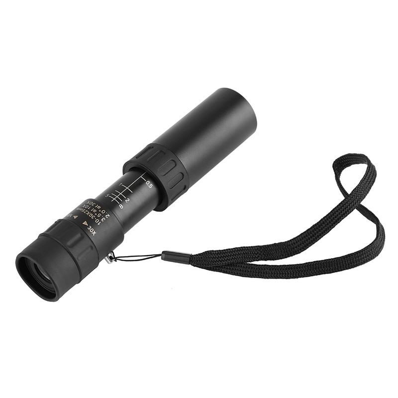 10‑30x25 Zoom Night Vision Monocular High Definition Portable Pocket Telescope