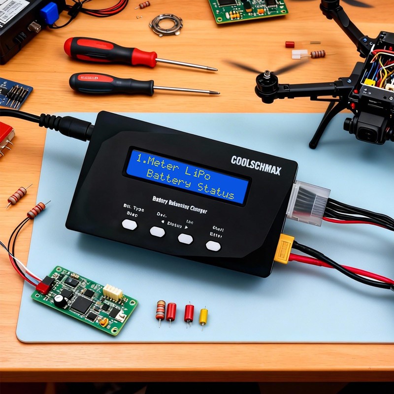 Coolschmax XT60 RC Balance Battery Charger Discharger