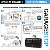 Garage Stop 2X 893LM 893Max for Chamberlain Craftsman Liftmaster Garage