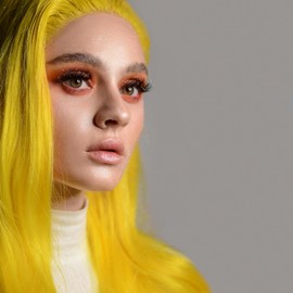 Arctic Fox Semi-Permanent Hair Dye, Vegan & Cruelty-Free, Vibrant Yellow Color, Ammonia-Free, Peroxide-Free, Conditioning Formula, For All Hair Types, Cosmic Sunshine, 4 Fl Oz (Pack of 2)