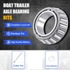 XiKe 2 Set Fits 6,000-7,000 lb Axles Trailer Wheel Hub
